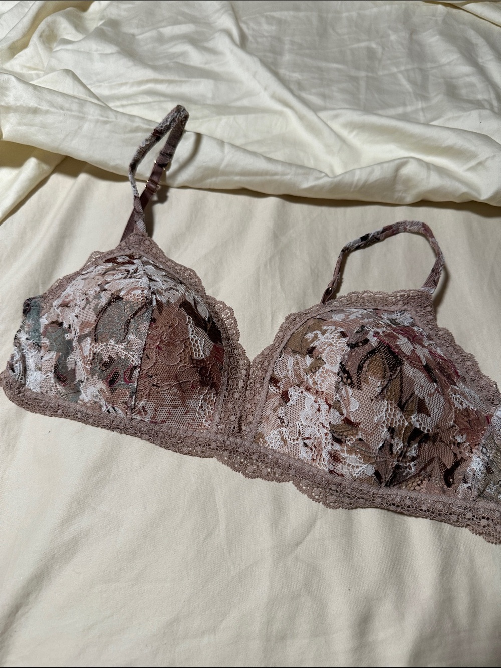Pretty Flowers Print Tiziana Triangle Bra Intimissimi size 36C New